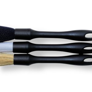Detail Brush Set - 3-Delige Kwastenset voor Moeilijk Bereikbare Plekken (Interieur & Exterieur)